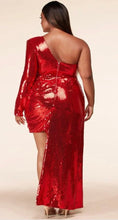 Load image into Gallery viewer, Red Passion Holiday Dres